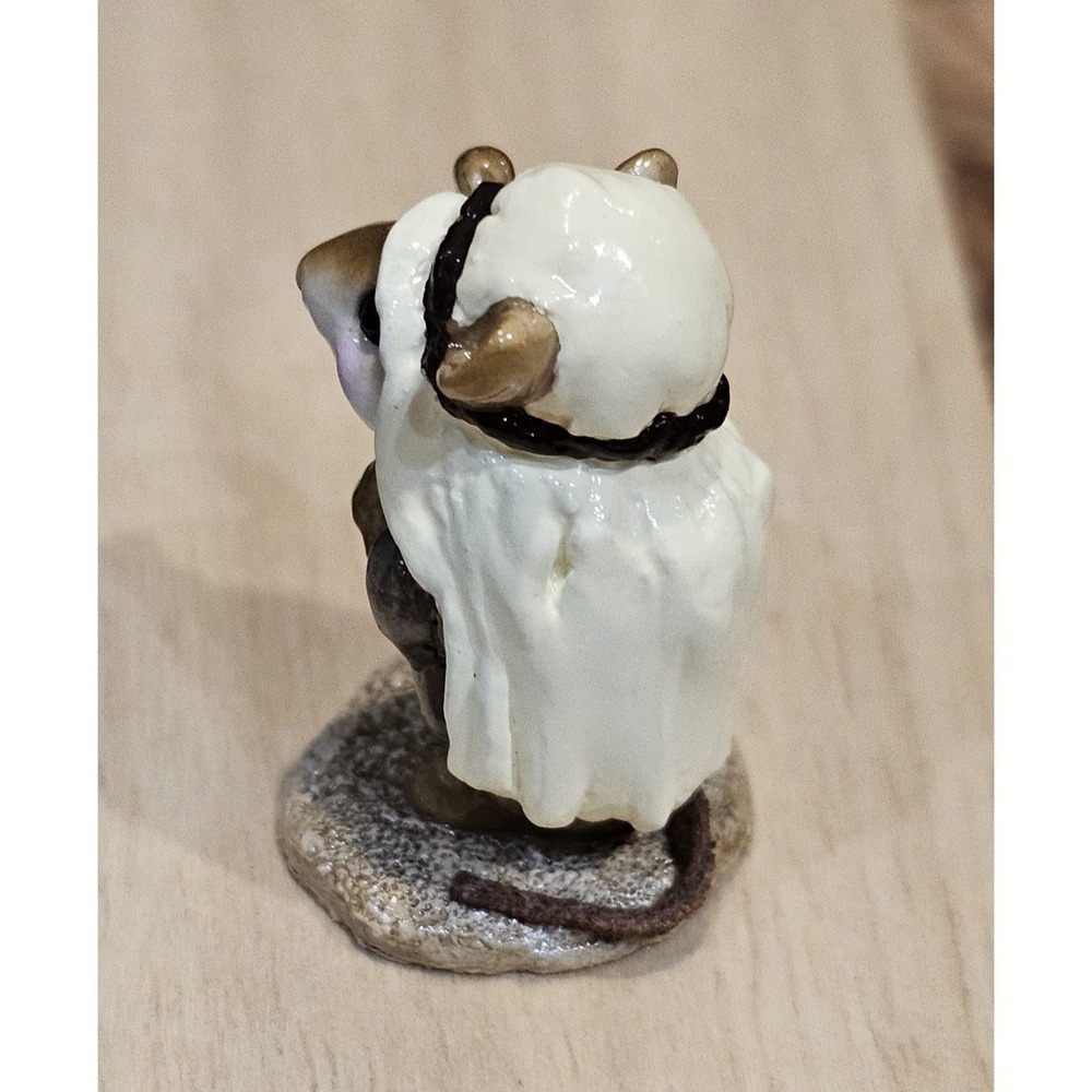 Wee Forest Folk M-122b Shepard Standing Retired Signed AP, No WFF Box 1985 - Picture 4 of 12